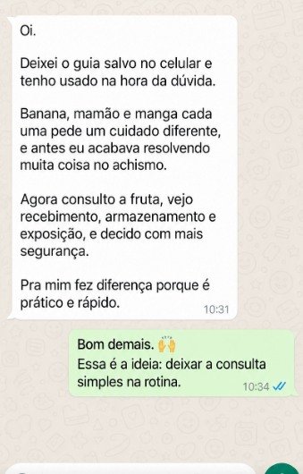 Depoimento de dono de hortifruti sobre o Atlas Visual 5